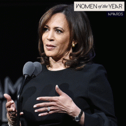 Kamala Harris at Glamour's WOTY Awards