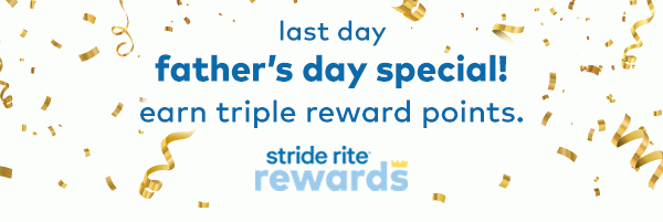 Last Day. Father's Day Special! Earn triple reward points. 