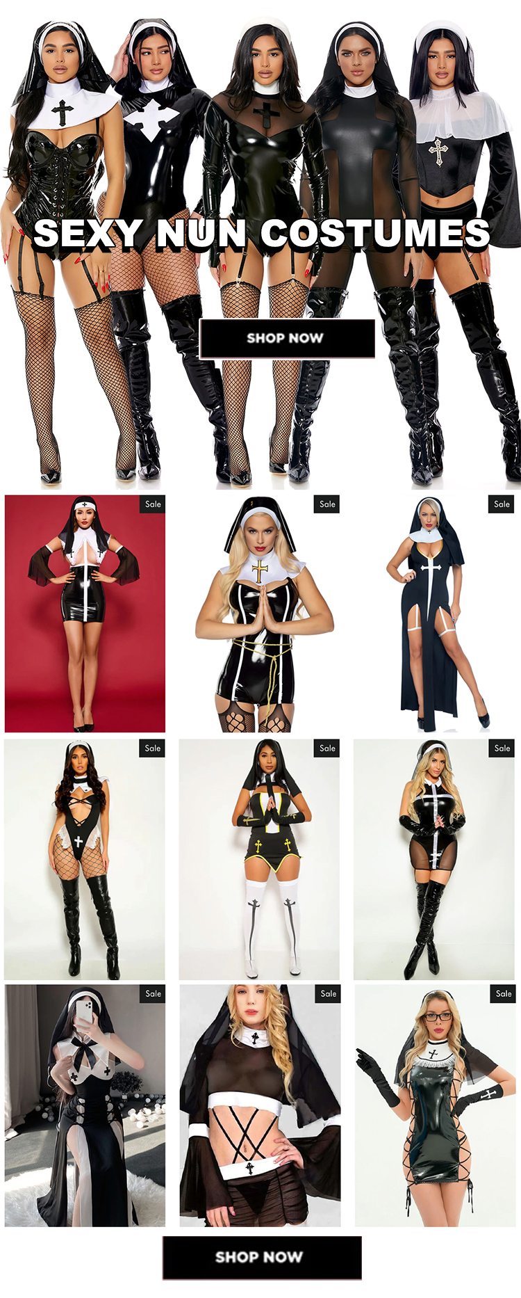 New Nun Costumes You Won't Believe We Made!