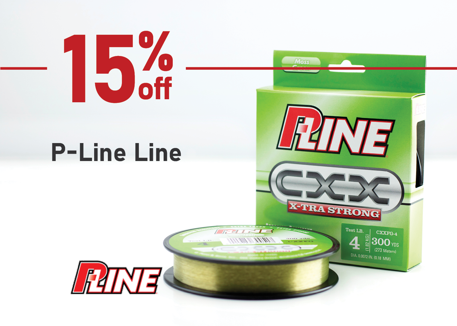 Save 15% on P-Line Line