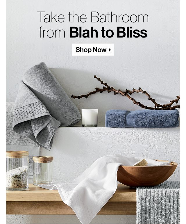 Take the Bathroom from Blah to Bliss 
