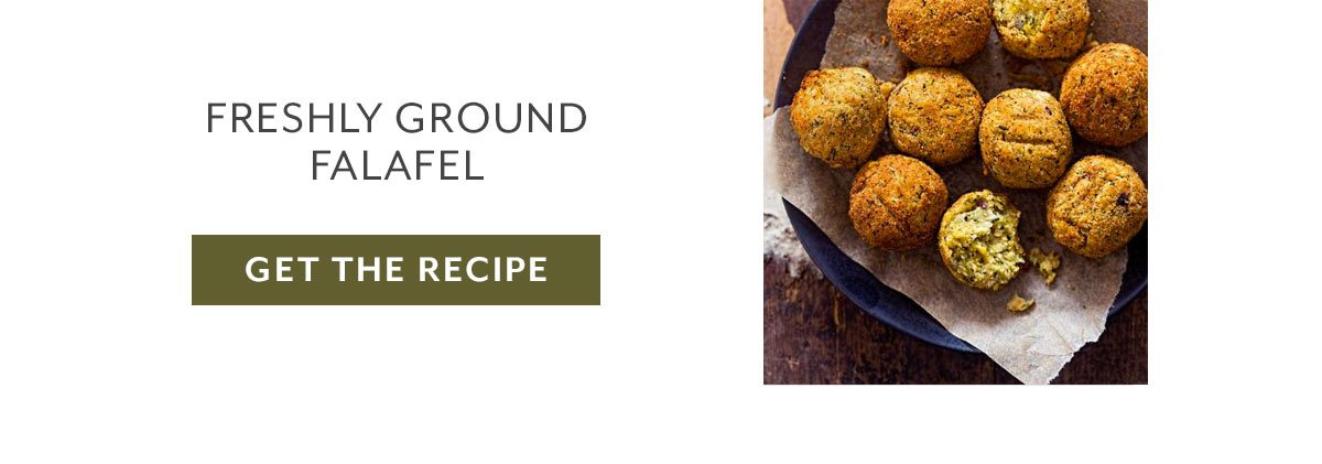 Recipe: Freshly Ground Falafel