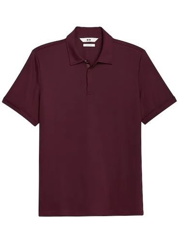 Joseph Abboud Interlock Polo Burgundy
