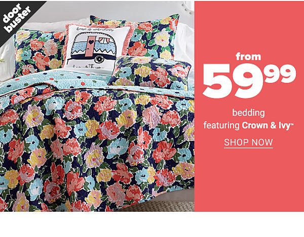 From 59.99 Bedding feat. Crown & Ivy - Shop Now