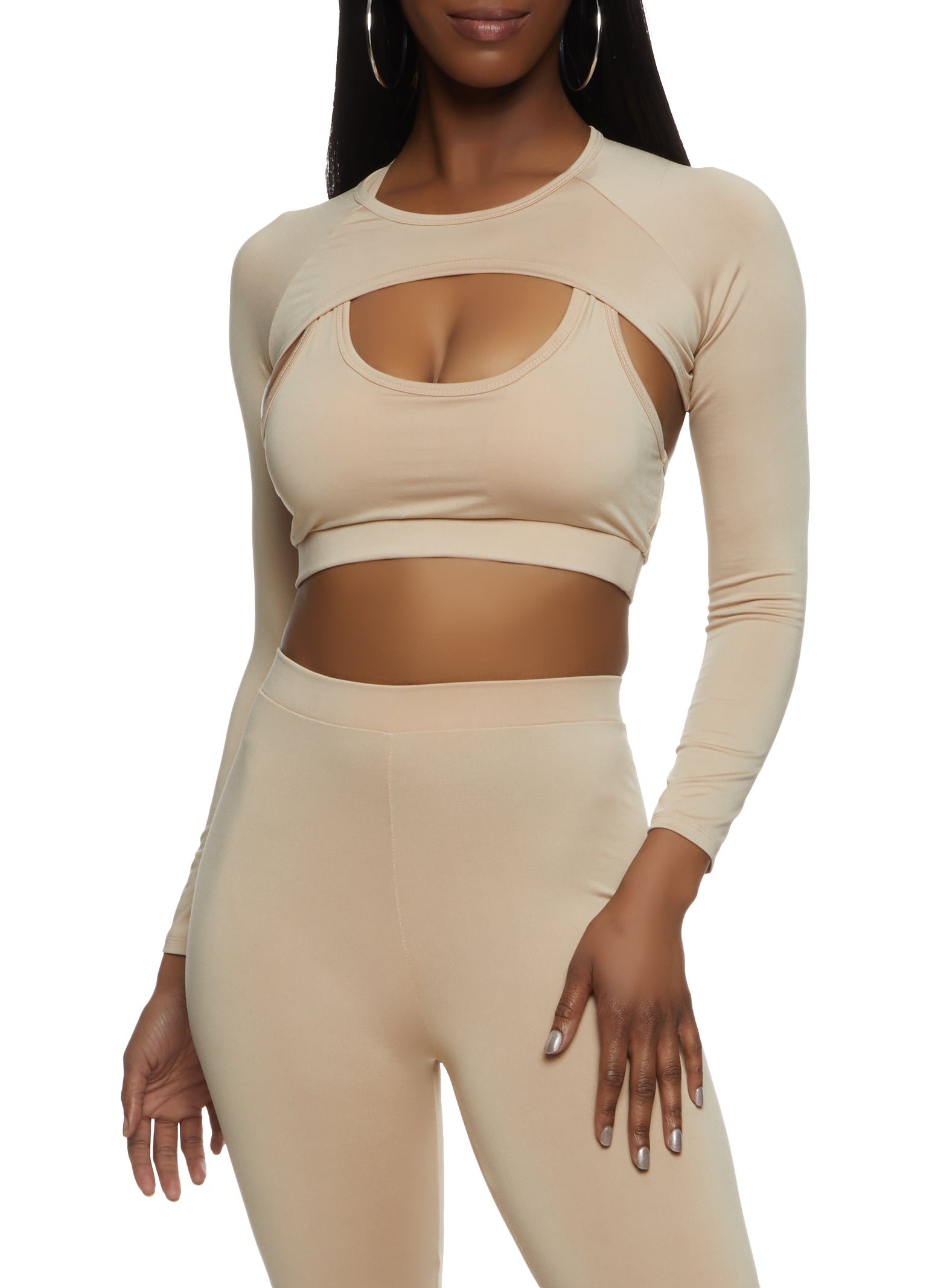 Active Shrug and Sports Bra Set