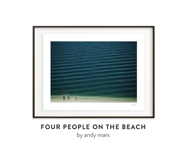 Four People On The Beach