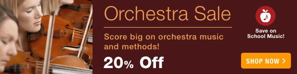 20% off Orchestra Sale - Shop Now >