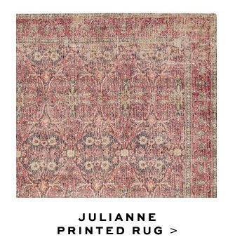 JULIANNE PRINTED RUG >