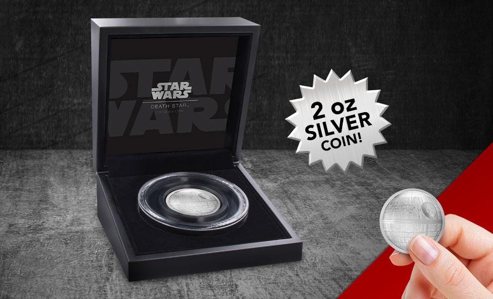 Death Star 2oz Silver Coin (New Zealand Mint)