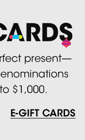 E-GIFT CARDS