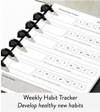 Shop Weekly Habit Tracker Refill 