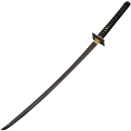 Black Blade Dragon Katana