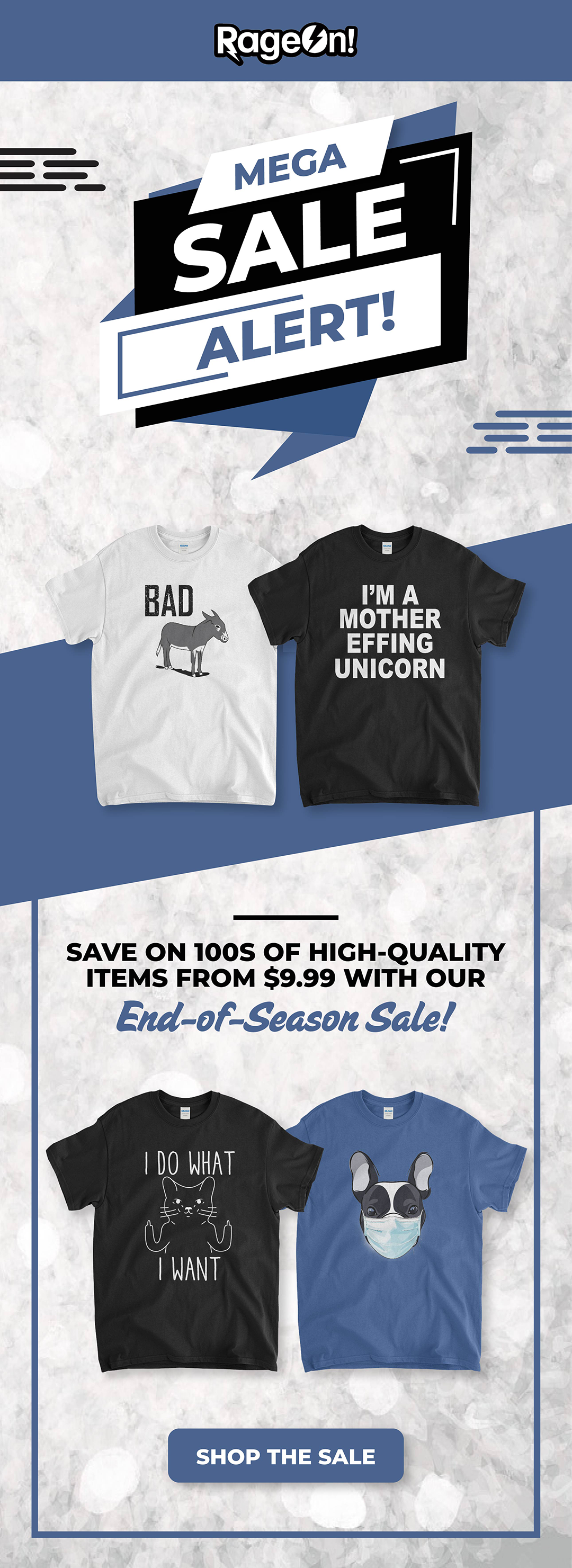 9.99 End of Season Sale