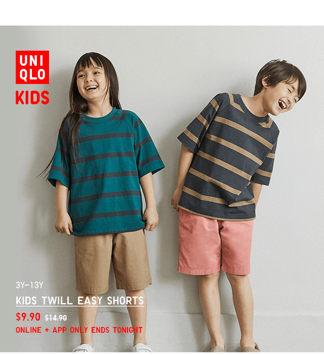 PDP9 - KIDS TWILL EASY SHORTS