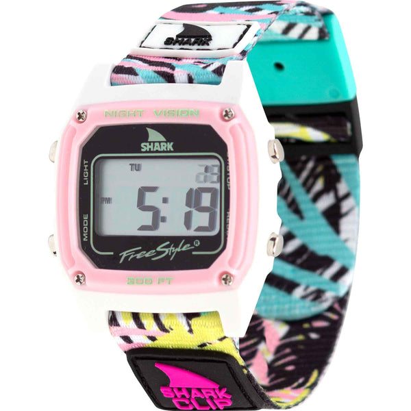 Freestyle Watch Shark Clip Pink Palm