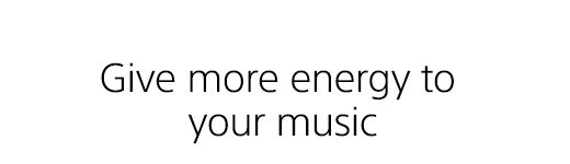 Give more energy to your music