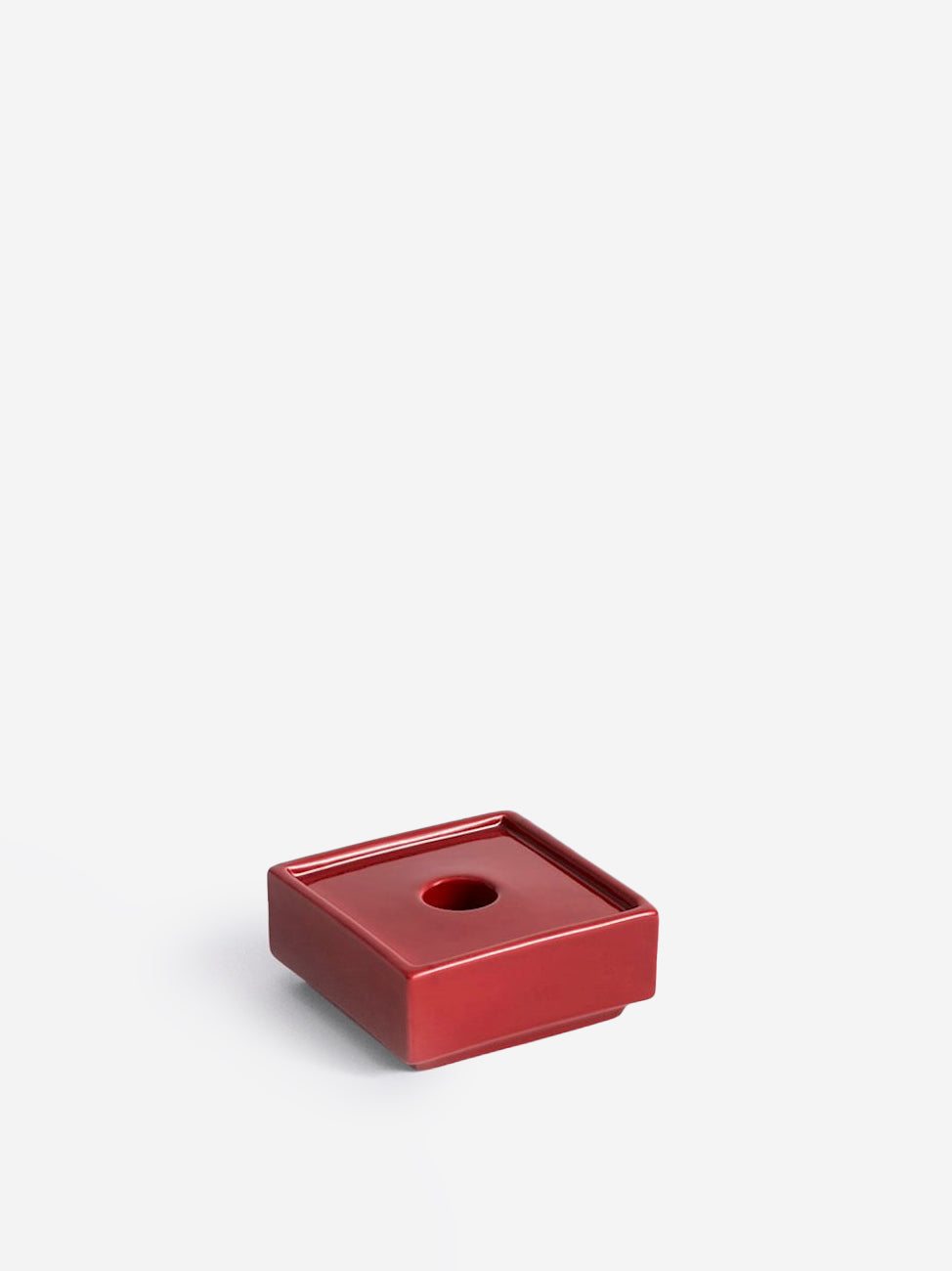 Image of HAY Mattone Candleholder Small - Red