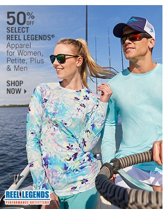 Shop 50% Off Select Reel Legends