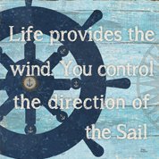 $23.99 | Life Provides the Wind | Canvas Wall Art | Shop Now