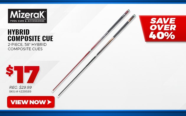 Mizerak Hybrid Composite Cue