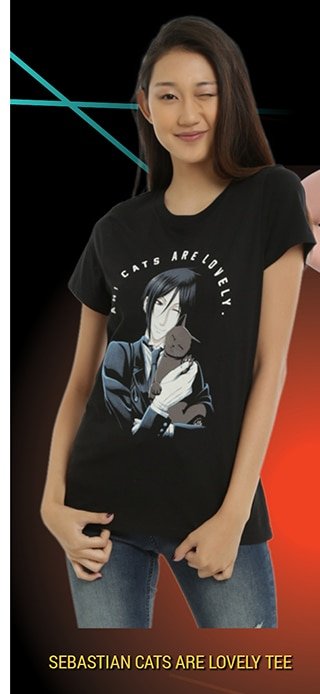 Sebastian Cats are Lovely Tee