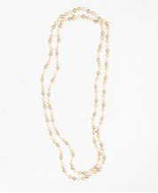 Tonal Pearl Necklace