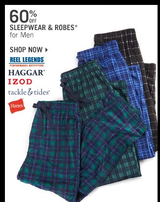 Shop 60% Off Sleepwear & Robes* for Men