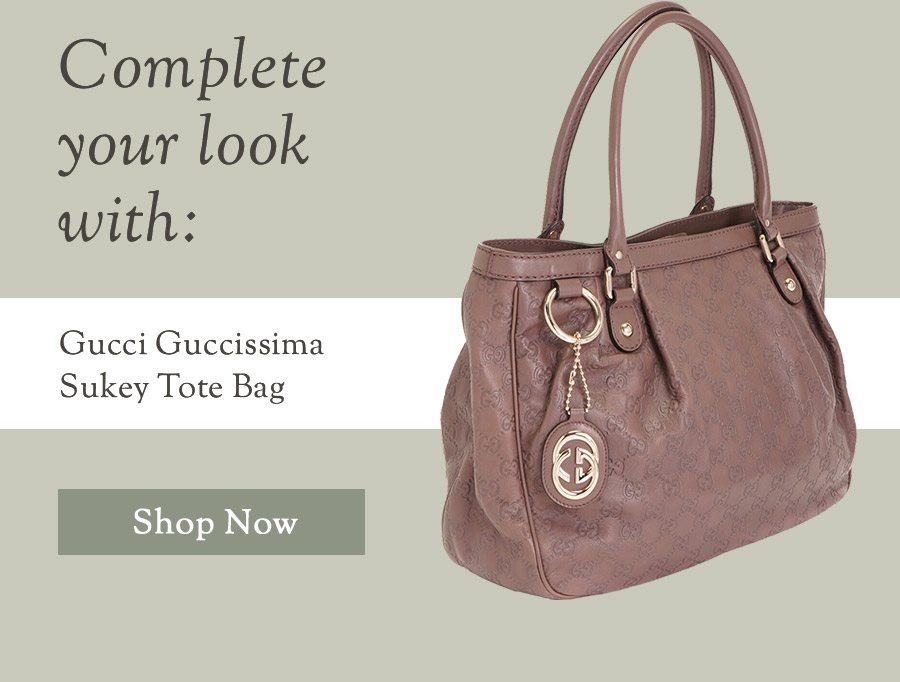 Gucci Guccissima Sukey Tote Bag 