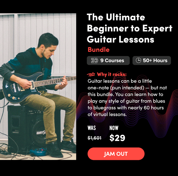 Ultimate Beginner to Expert Guitar Lessons | Jam Out