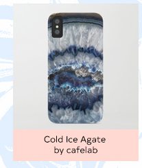 COLD ICE AGATE BY CAFELAB