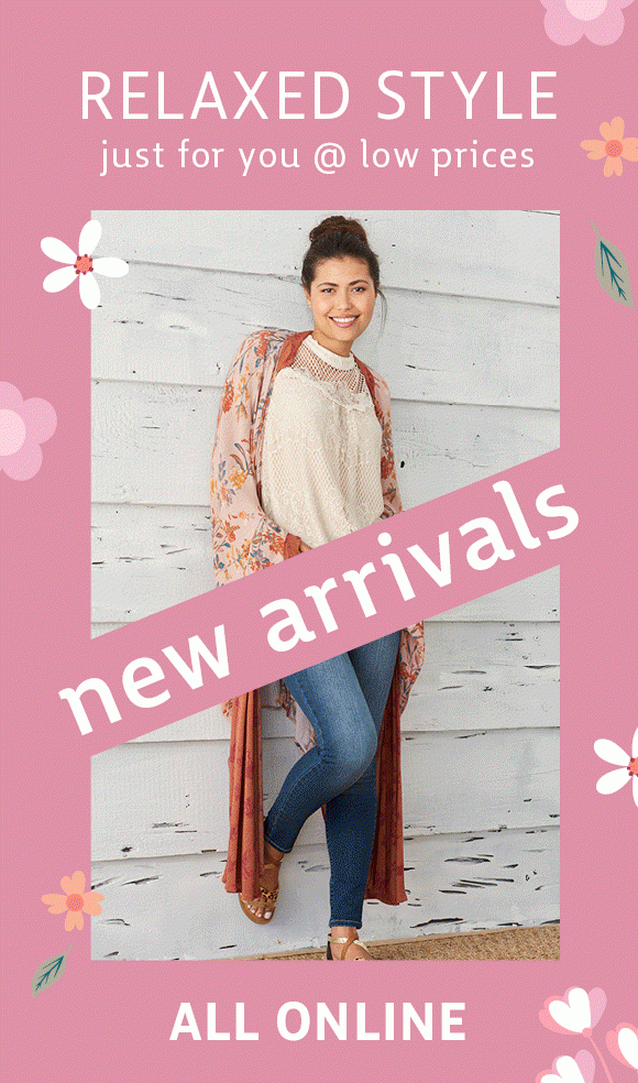relaxed style just for you @ low prices - shop now