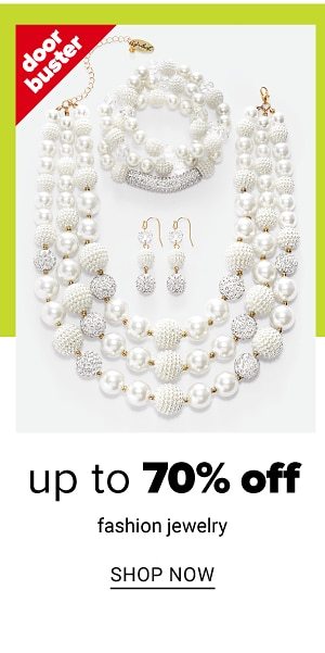 Up to 70% off fashion jewelry - Shop Now