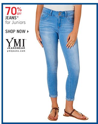 Shop 70% Off Jeans* for Juniors