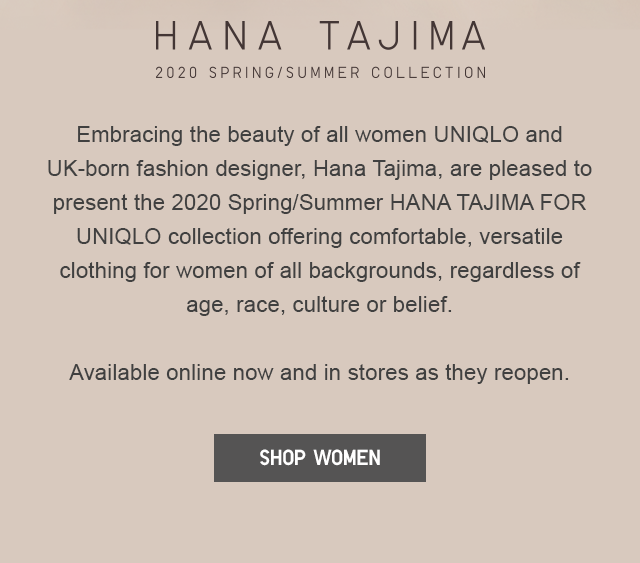 SUBHEADER - HANA TAJIMA 2020 SPRING/SUMMER COLLECTION