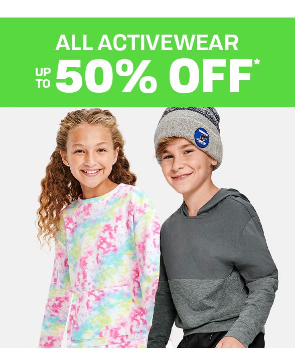 Up to 50% Off All Activewear