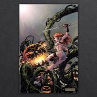 Red Sonja Halloween Special One-Shot #1 Metal Cover Book by Dynamite Entertainment