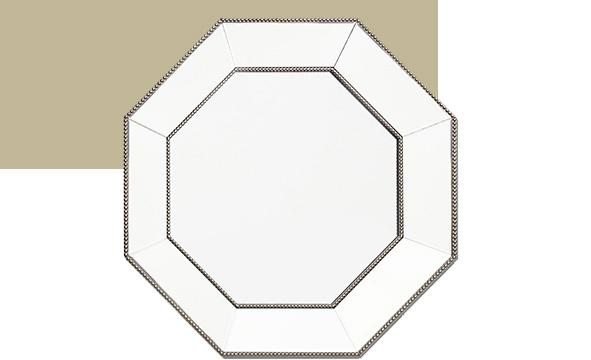 Dorma Beaded Edge Octagonal Mirror £70 >