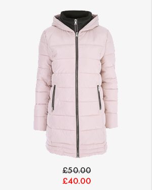 Pink Padded Coat
