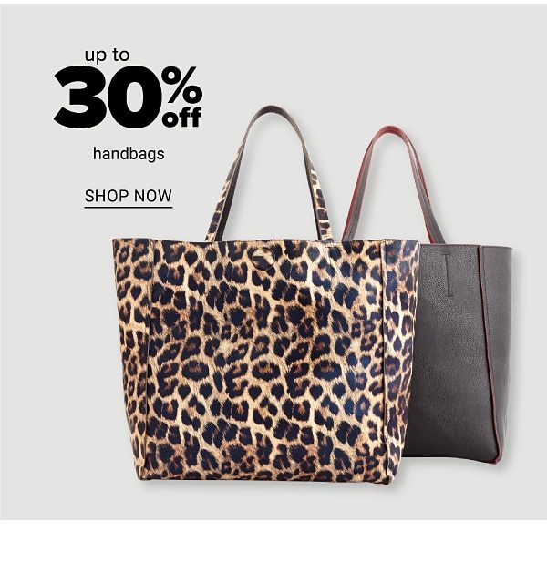 Up to 50% off handbags - Shop Now