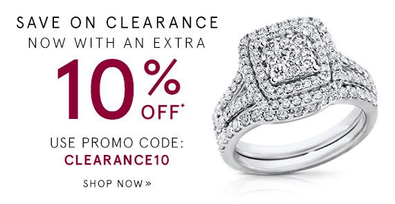 Save on Clearance! Now with an extra 10% off with promo code CLEARANCE10.