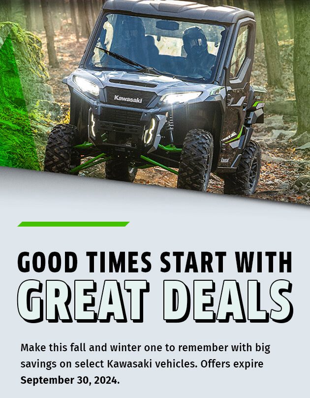 GOOD TIMES START WITH GREAT DEALS