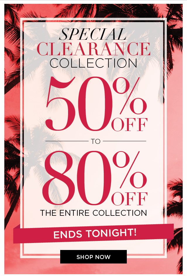 Special Clearance Collection