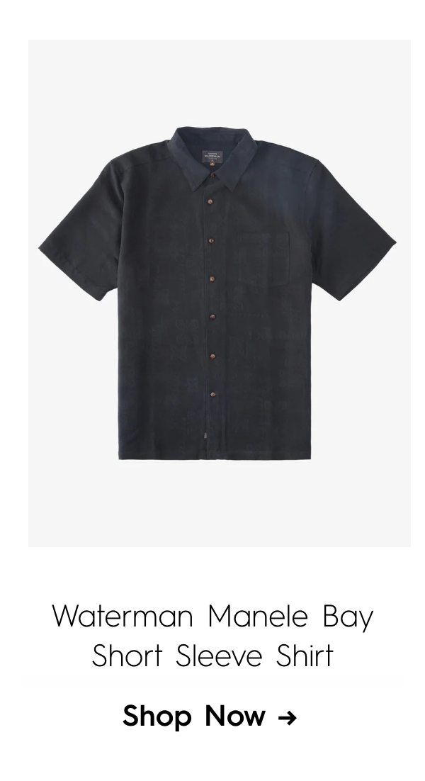 Waterman Manele Bay Short Sleeve Shirt