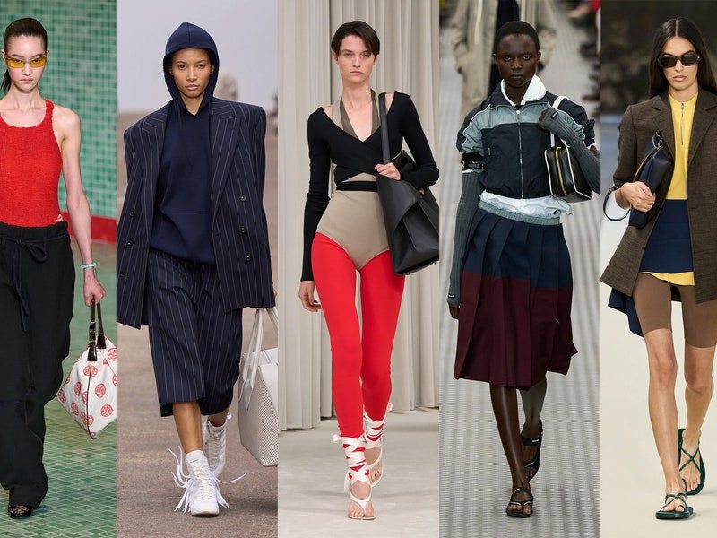 Swimming! Dancing! Cycling! 10 Sports-Inspired Runway Looks to Try Now