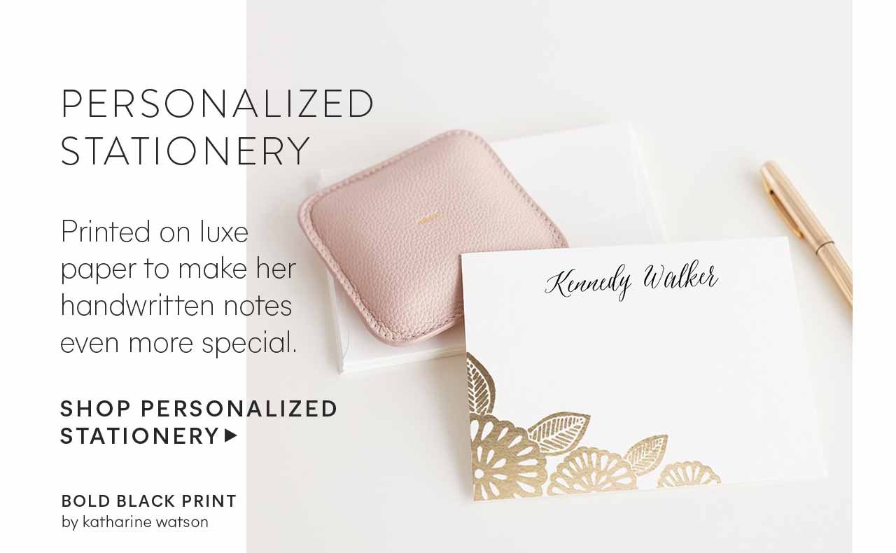 Shop Personalized Stationery