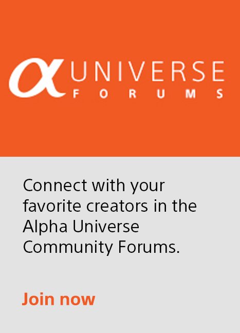 Connect with your favorite creators in the Alpha Universe Community Forums. | Join now