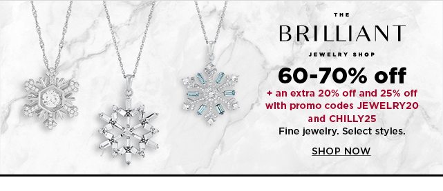 60 to 70% off fine jewelry. shop now.