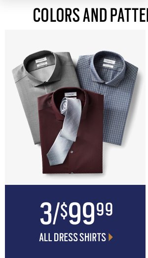 THE HOLIDAY DASH | 60% Off Designer Suits + $179.99 Designer Sport Coats + 3/$99.99 All Dress Shirts + BOGO All Ties + 60% Off All Sweaters + 50% Off All Outerwear + 3/$99.99 Dress Pants & Chinos - SHOP NOW