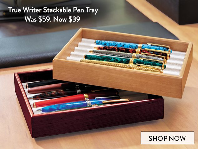 Shop the True Writer Stackable Pen Tray