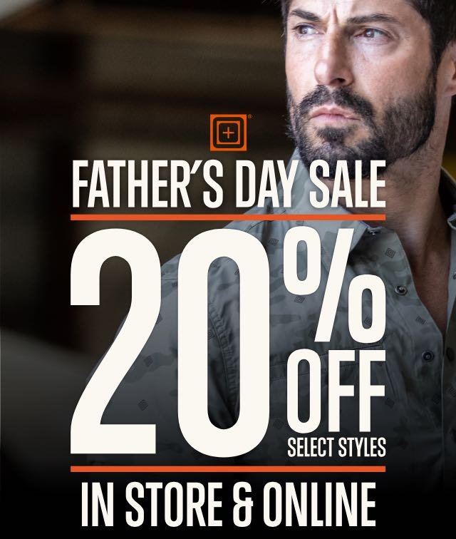 20% OFF FATHERS DAY